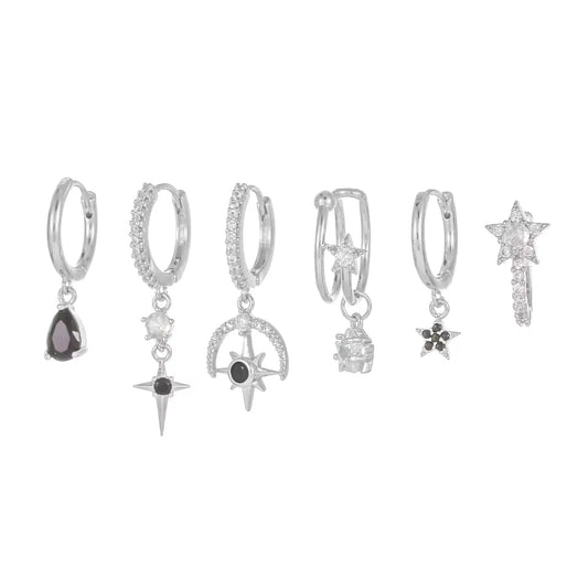 סט עגילים בלאק הוק - M.Bren