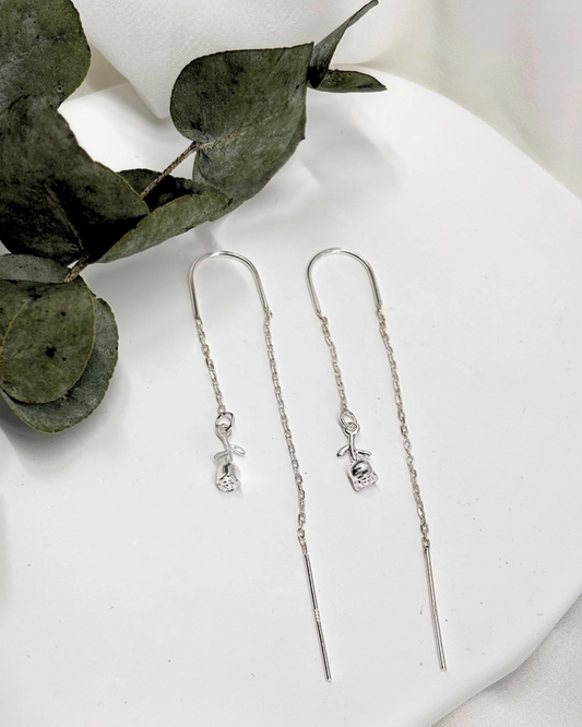 Pre-Order!  30% OFF | עגיל רוז - כסף 925