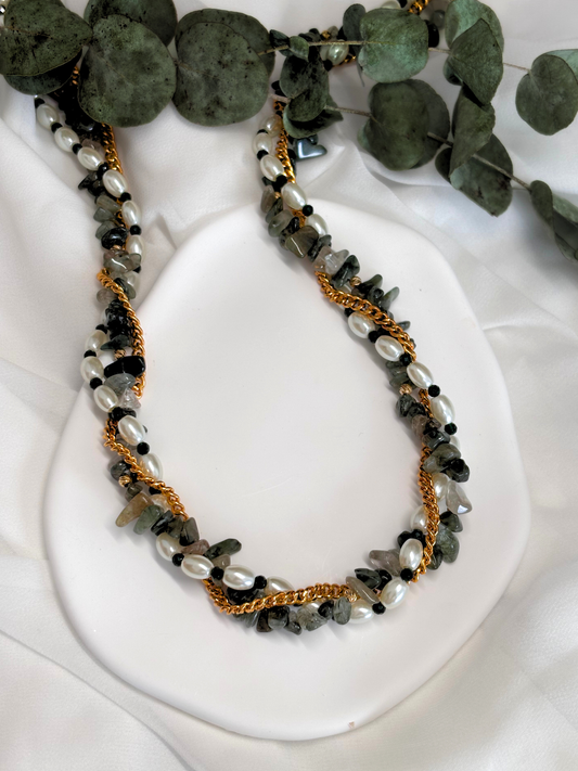 שרשרת Torsade Green