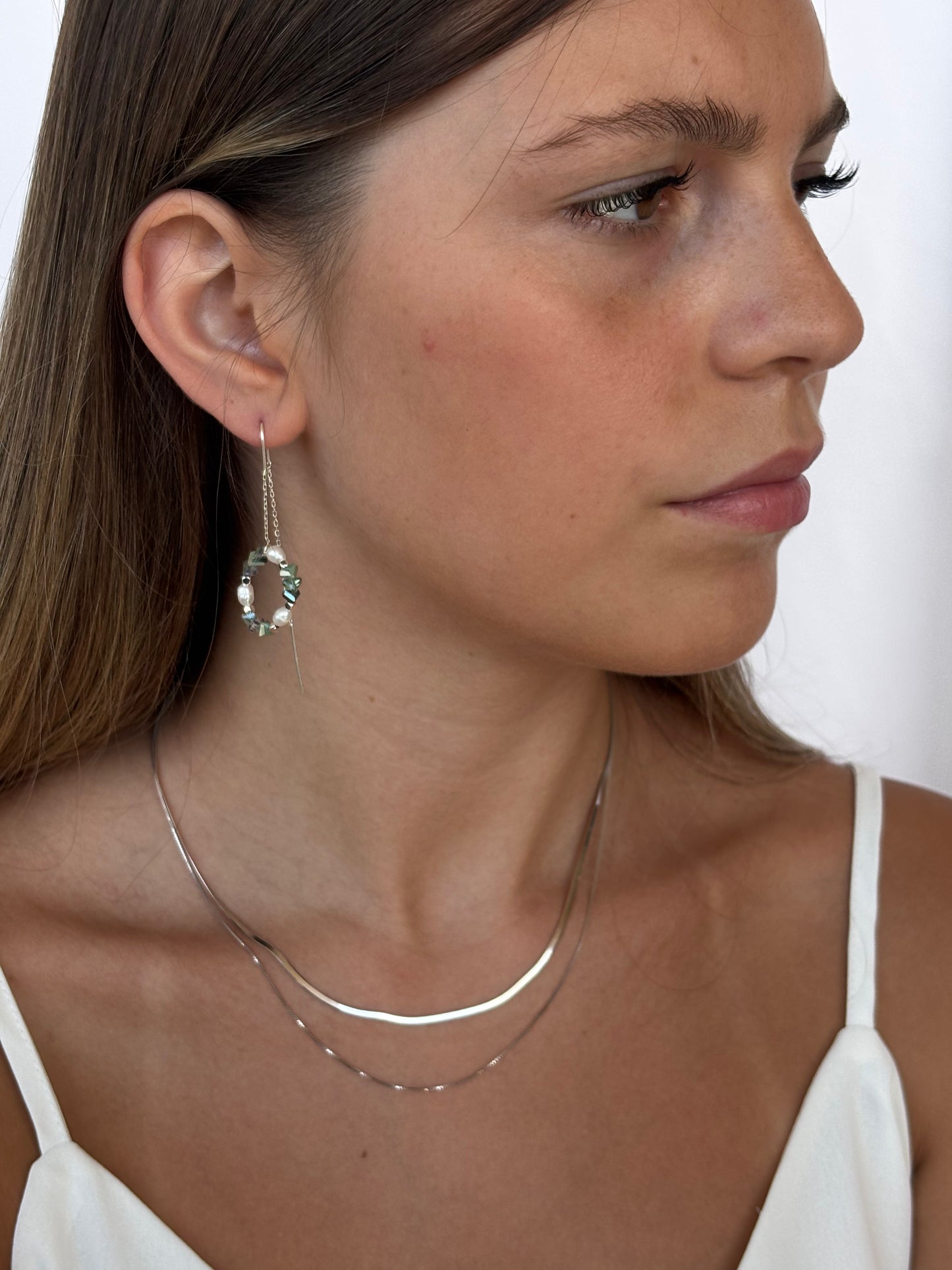 עגיל בלה - ורוד - M.Bren