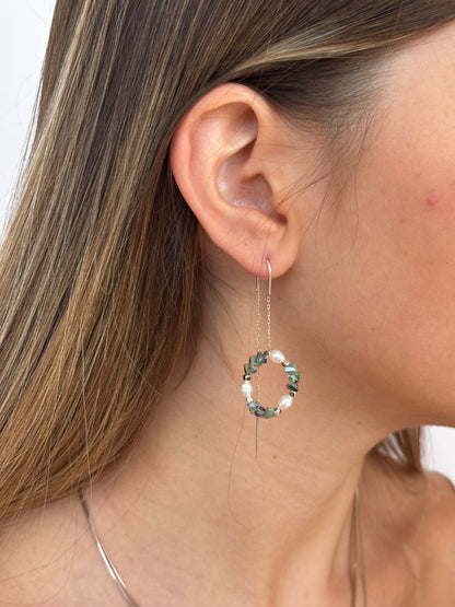 עגיל בלה - ורוד - M.Bren