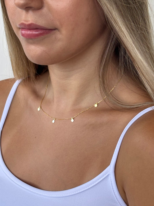 שרשרת ג'יפסי - שרשרת מדליונים מכסף 925 - M.Bren