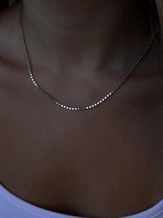 שרשרת רומא - שרשרת כסף 925 ריבועים - M.Bren